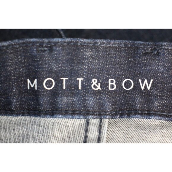 Mott & Bow Mens 36 x 30 Slim Cros Zip Fly Jeans K521 - Picture 3 of 6
